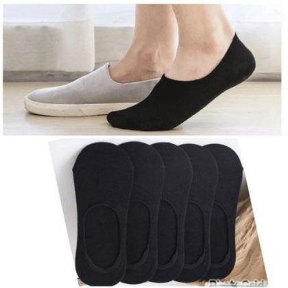 5 Pairs Sneakers Loafers Invisible Half Socks