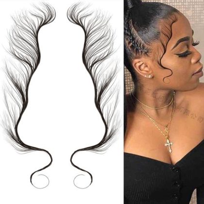 Baby Hair Tattoo Stickers, Temporary Tattoo Baby Hair, Edge