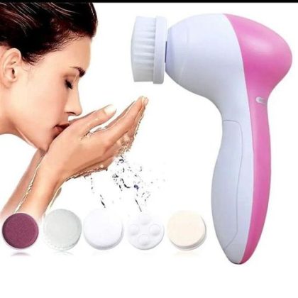 5 In 1 Electric Face Cleansing Brush