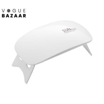 Mini UV LED Nail Dryer Lamp Nails Curing 6W Mini USB Portable Lamp 2 Modes White